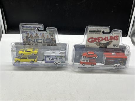 2 SEALED GREENLIGHT L/E HITCH & TOW DIECAST SETS
