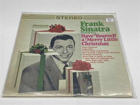 ORIGINAL 1966 PRESS FRANK SINATRA - HAVE YOURSELF A MERRY LITTLE CHRISTMAS