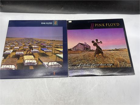 2 MISC PINK FLOYD RECORDS - VG (SLIGHTLY SCRATCHED)