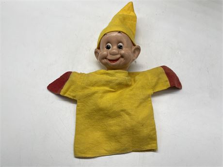 ANTIQUE RELIABLE COMPOSITION “DOPEY” HAND PUPPET