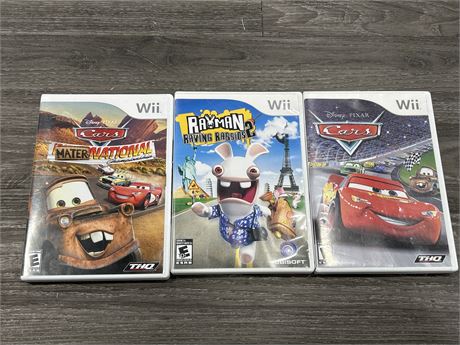 3 MISC. WII GAMES