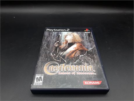 CASTLEVANIA LAMENT OF INNOCENCE - VERY GOOD CONDITION - PS2