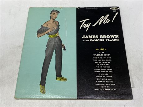 JAMES BROWN AND THE FAMOUS FLAMES - VG (Slightly scratched)