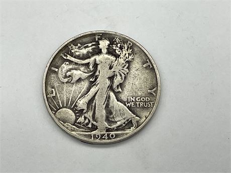 AMERICAN 1940 HALF DOLLAR