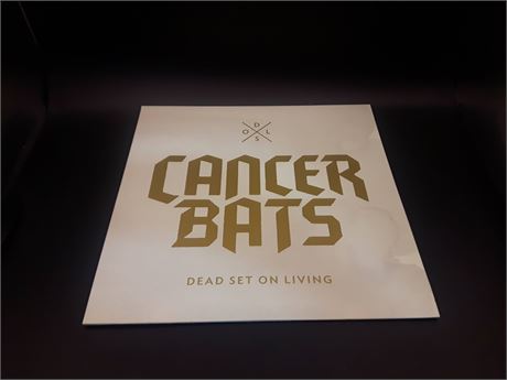 CANCER BATS - DEAD SET ON LIVING (VG) VERY GOOD CONDITION - VINYL