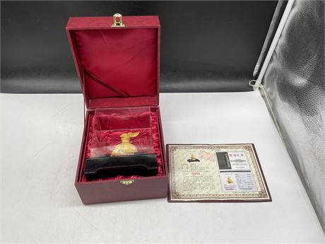 BOXED CHINESE RABBIT WITH COA