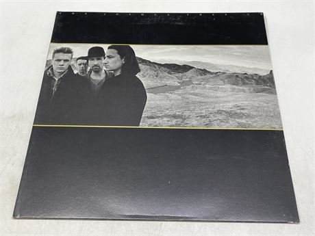 U2 - THE JOSHUA TREE - EXCELLENT (E)