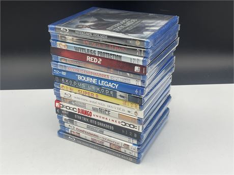 17 SEALED MISC TITLE BLU-RAYS