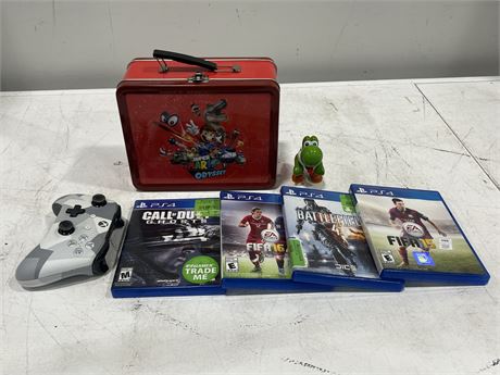 LOT OF MISC VIDEO GAMES / ITEMS