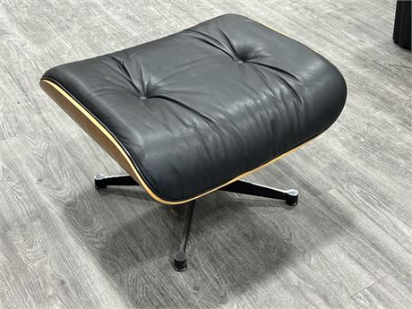 EAMES STYLE OTTOMAN (25” wide, 17” tall)