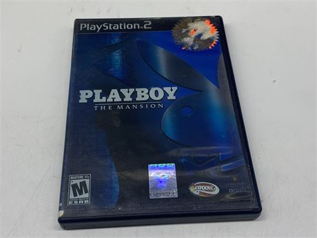 PS2 - PLAYBOY THE MANSION W/ MANUAL