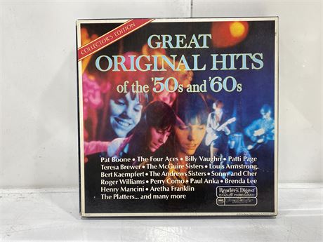 GREAT HITS OF THE 50’S AND 60’S COLLECTORS EDITION LIKE NEW