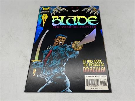 BLADE THE VAMPIRE HUNTER #1 FIRST BLADE SOLO SERIES
