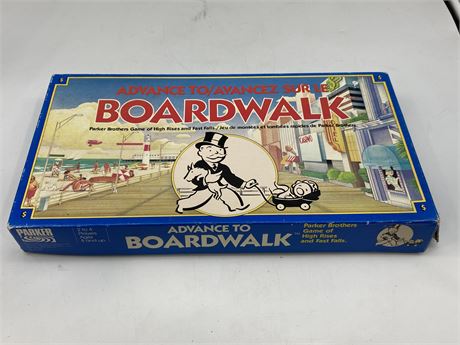 1985 PARKER BROS BOARDWALK GAME (Complete)