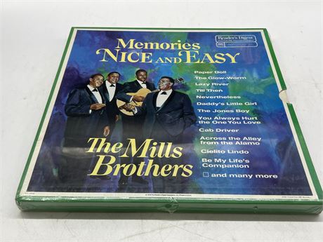 SEALED - THE MILLS BROTHERS - MEMORIES NICE & EASY BOX SET