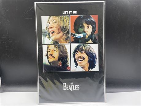 THE BEATLES - LET IT BE POSTER 12”x18”