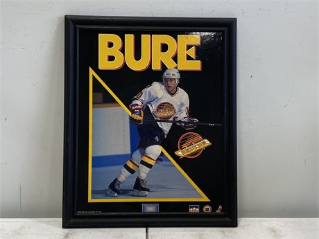 1994 FRAMED STARLINE INC. PAVEL BURE PICTURE (19”X22.5”)