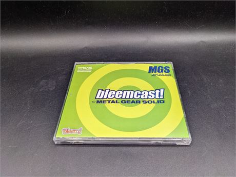 RARE - BLEEMCAST FOR METAL GEAR SOLID - EXCELLENT CONDITION