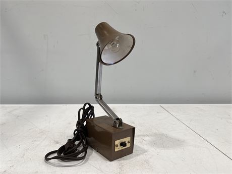 VINTAGE MINI DESK LAMP - 10” TALL