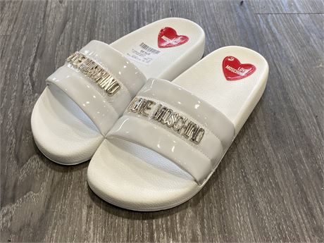 NEW LOVE MOSCHINO SANDALS - SIZE 7.5