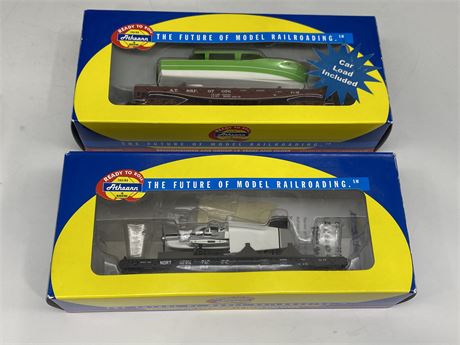 2 ATHEARN TRAIN MODELS - RETAIL $40 COMBINED