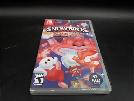 SEALED - SNOW BROS SPECIAL EDITION - SWITCH