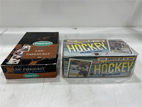 2 BOXES OF SEALED EARLY 90’S HOCKEY CARDS