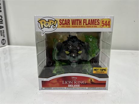 SCAR WITH FLAMES FUNKO POP