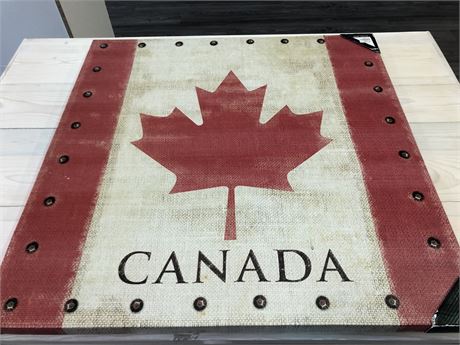 (NEW) CANADA FLAG 32"x32" RETAIL $79.99
