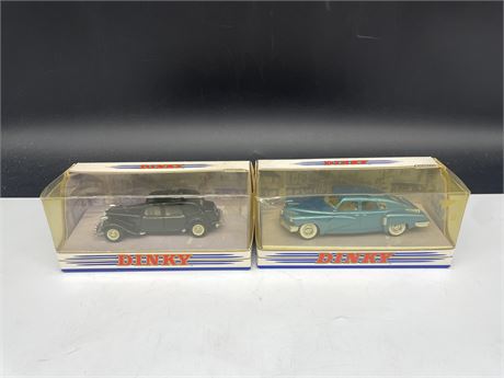 2 MATCHBOX DINKY DIE-CAST CARS 4.5”/5” LONG
