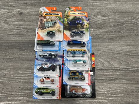 12 NEW SMALL DIECAST CARS