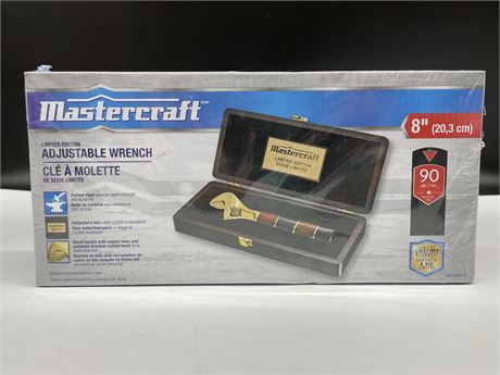 LIMITED EDITION MASTERCRAFT GOLD WRENCH