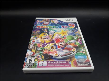 SEALED - MARIO PARTY 9 - WII