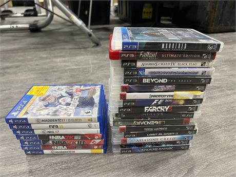 LOT OF PS3 / PS4 GAMES