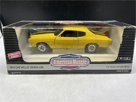 1:18 SCALE DIECAST 1970 CHEVELLE SS454 LS6 IN BOX