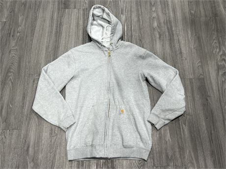 CARHARTT HOODED ZIP UP - SIZE M (FITS L)