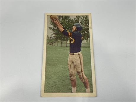 1954 BLUE RIBBON BUD GRANT WPG FOOTBALL CARD