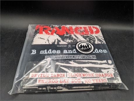 SEALED - RANCID B SIDES & C SIDES - 20TH ANNIVERSARY 7-DISC 7" VINYLCOLLECTION