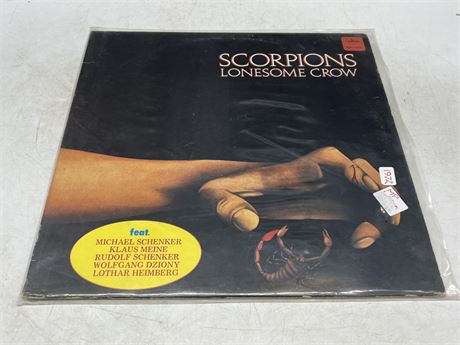 SCORPIONS - LONESOME CROW - EXCELLENT (E)