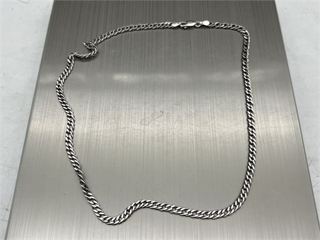 925 STERLING SILVER ITALY NECKLACE (18”)