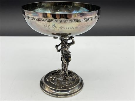 VINTAGE MADE IN SPAIN GOBLET (4” TALL)