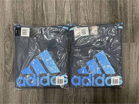 2 BRAND NEW ADIDAS HOODIES - YOUTH SIZE LARGE