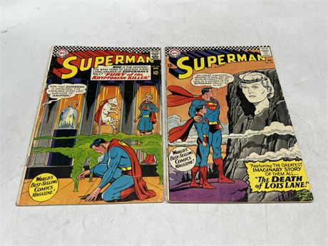 SUPERMAN #195 & #194