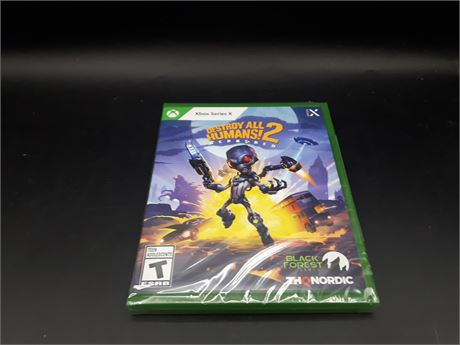 SEALED - DESTROY ALL HUMANS 2 - XBOX SERIES X