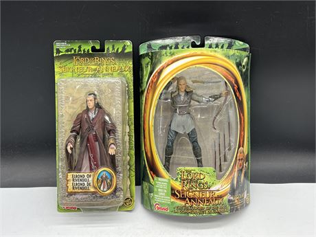 2 SEALED LORD OF THE RINGS FIGURES