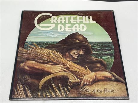 GRATEFUL DEAD - WAKE OF THE FLOOD - VG (SCRATCHED)