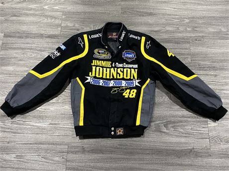 JIMMIE JOHNSON NASCAR RACING JACKET - SIZE S - EXCELLENT CONDITION