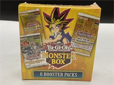 SEALED YU-GI-OH! MONSTER BOX