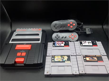 RETRON 2 CONSOLE WITH SNES GAMES