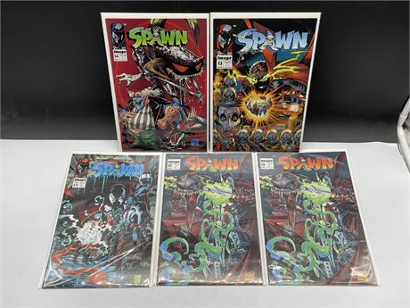 SPAWN #13, 14, 15, & 17 (Two #15s)
